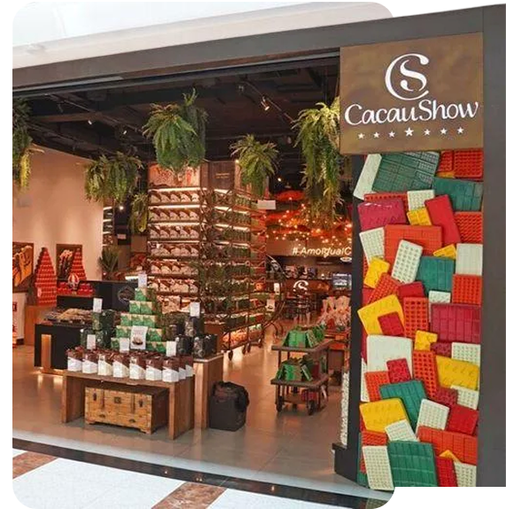 Imagem de uma loja da cacau